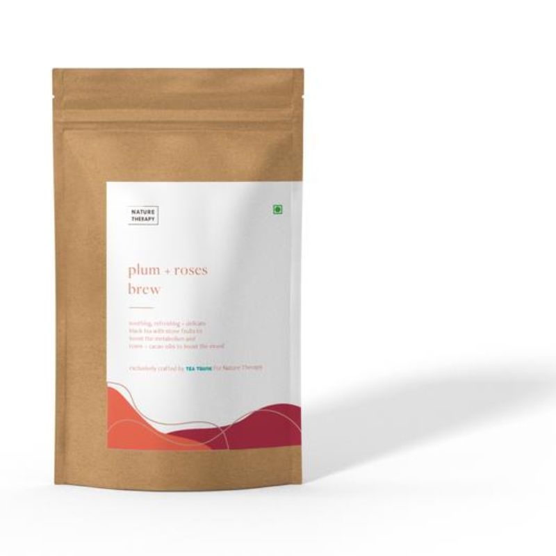 Orgenik: Plum + Roses Brew from brand Nature Therapy