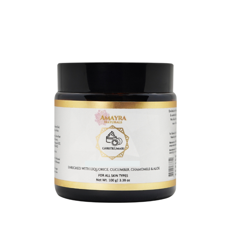 Orgenik: Shop Ghritkumari Face Hydrating Gel - Soothe & Heal - from the brand Amayra Naturals