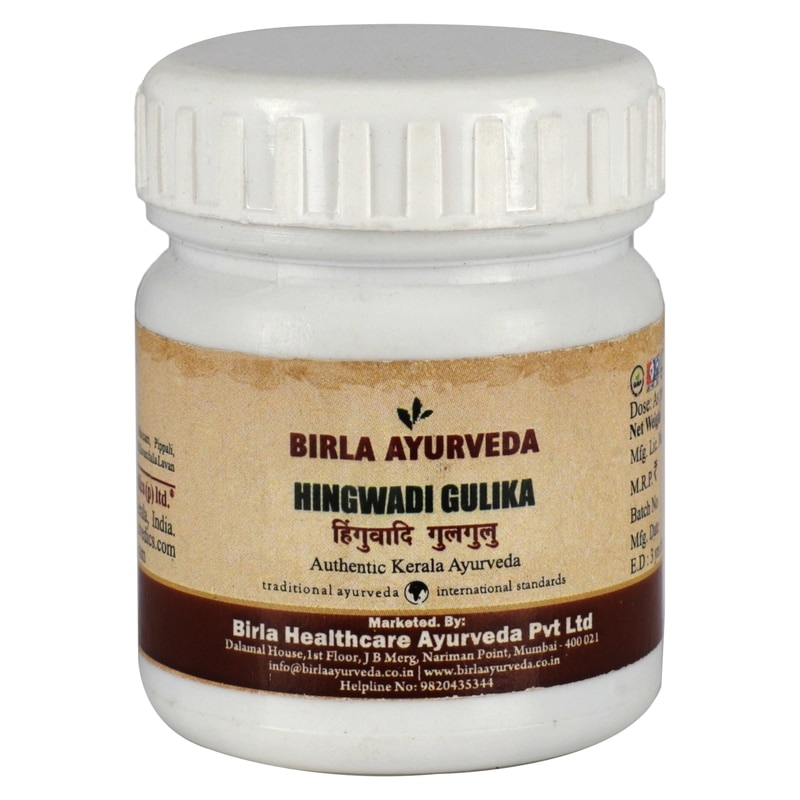 Orgenik: Shop Hingwadi Gulika from the brand Birla Ayurveda