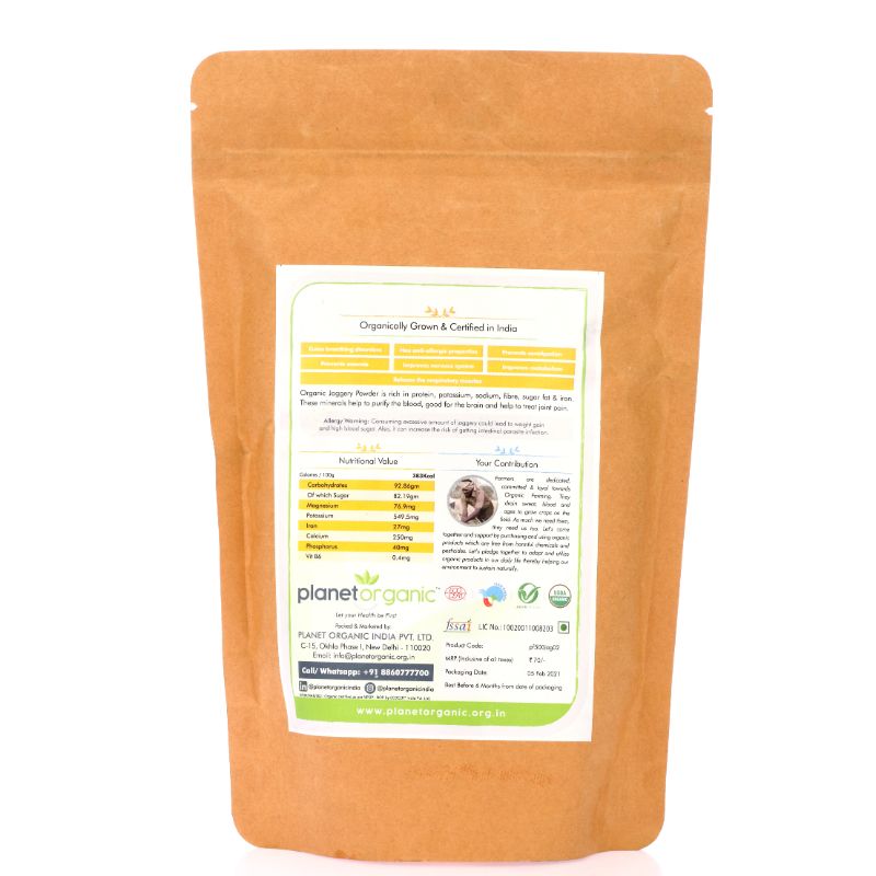 Orgenik: Jaggery Powder from brand Planet Organic