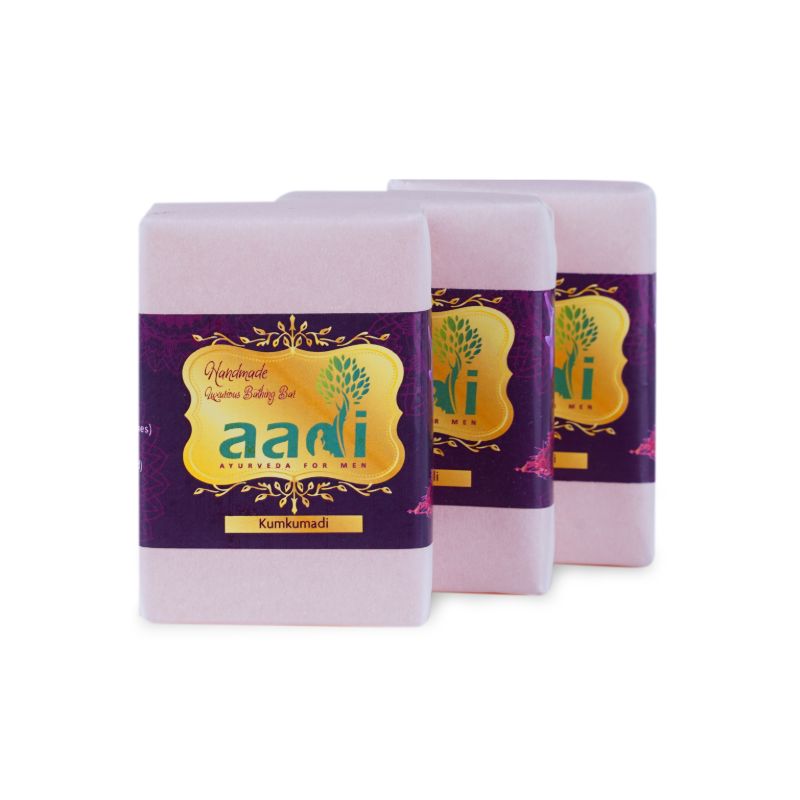 Orgenik: Kumkumadi Luxurious Handmade Bathing Bar with the Finest Ayurvedic Ingredients from the brand Aadi