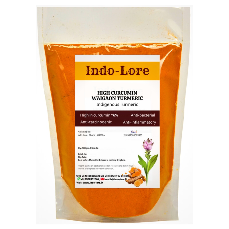 Orgenik: Certified Organic Turmeric Powder from brand Indo-Lore