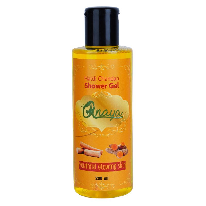 Orgenik: Haldi Chandan Shower Gel with the Finest Ayurvedic Ingredients from the brand Anaya