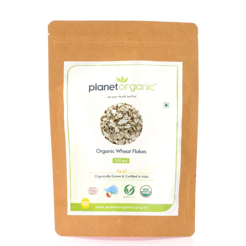 Orgenik: Wheat Flakes from brand Planet Organic