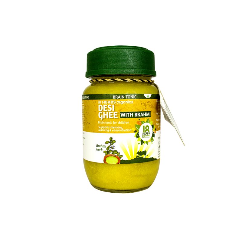 Orgenik: Desi Ghee with Brahmi from brand 18 Herbs Organics