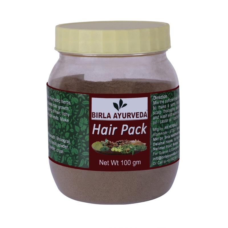 Orgenik: Shop Hair Pack 100gm from the brand Birla Ayurveda
