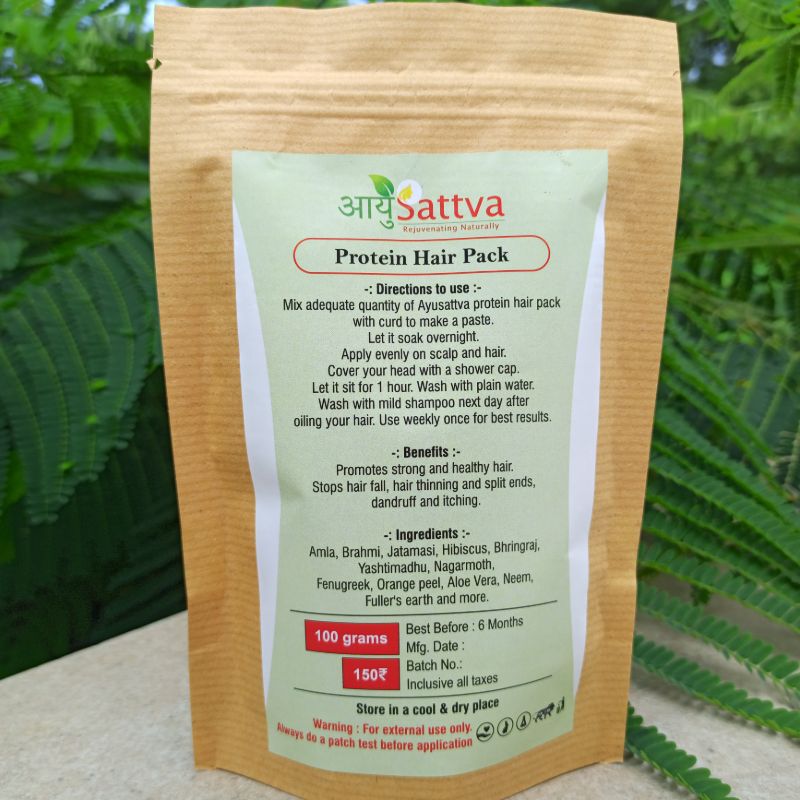 Orgenik: Protein Hair Pack from brand AyuSattva