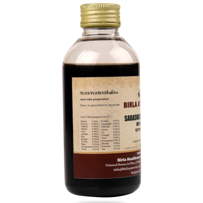 Orgenik: Shop Saraswatarishtam from the brand Birla Ayurveda