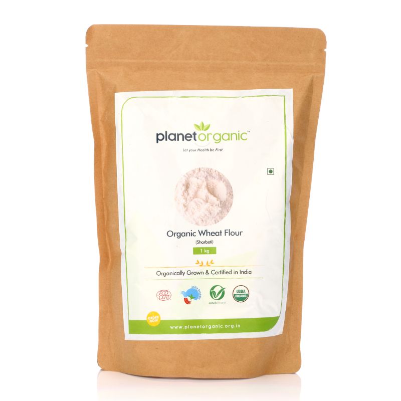 Orgenik: Wheat Flour(Sharbati) from brand Planet Organic