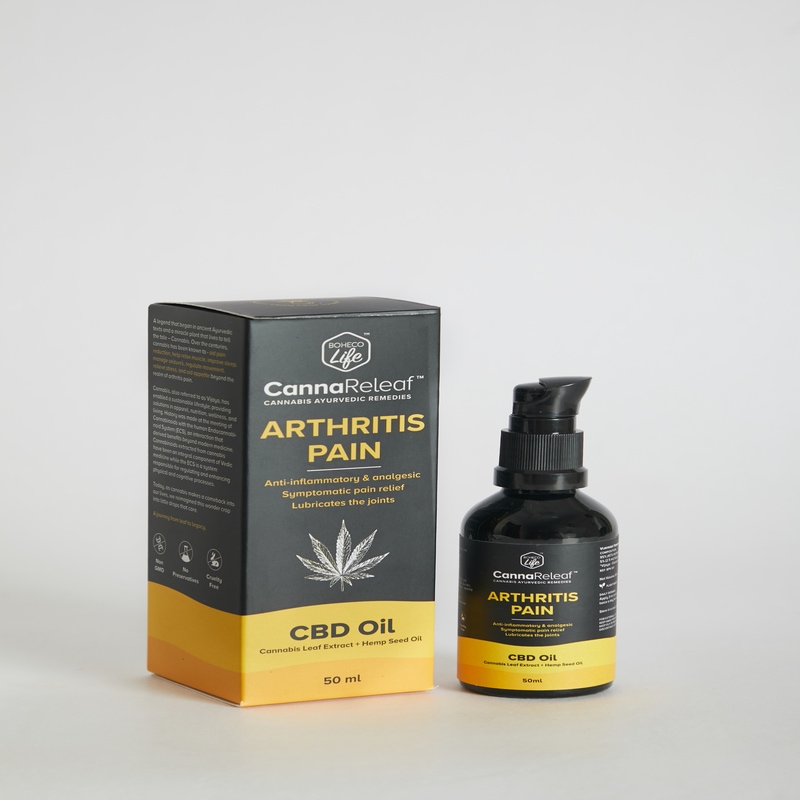 Orgenik: Shop Cannareleaf™ Arthritis Pain 50ml Cbd Oil from the brand Boheco Life