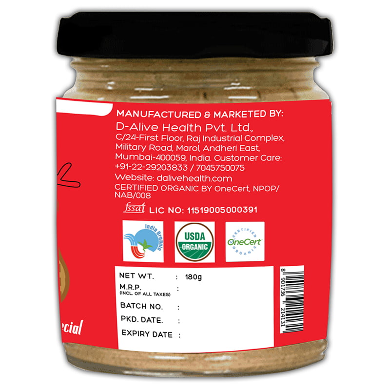 Orgenik: Shop Organic Peanut Butter from brand D-Alive