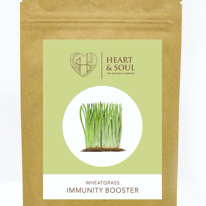 Orgenik: Shop Wheatgrass Powder from the brand Heart & Soul
