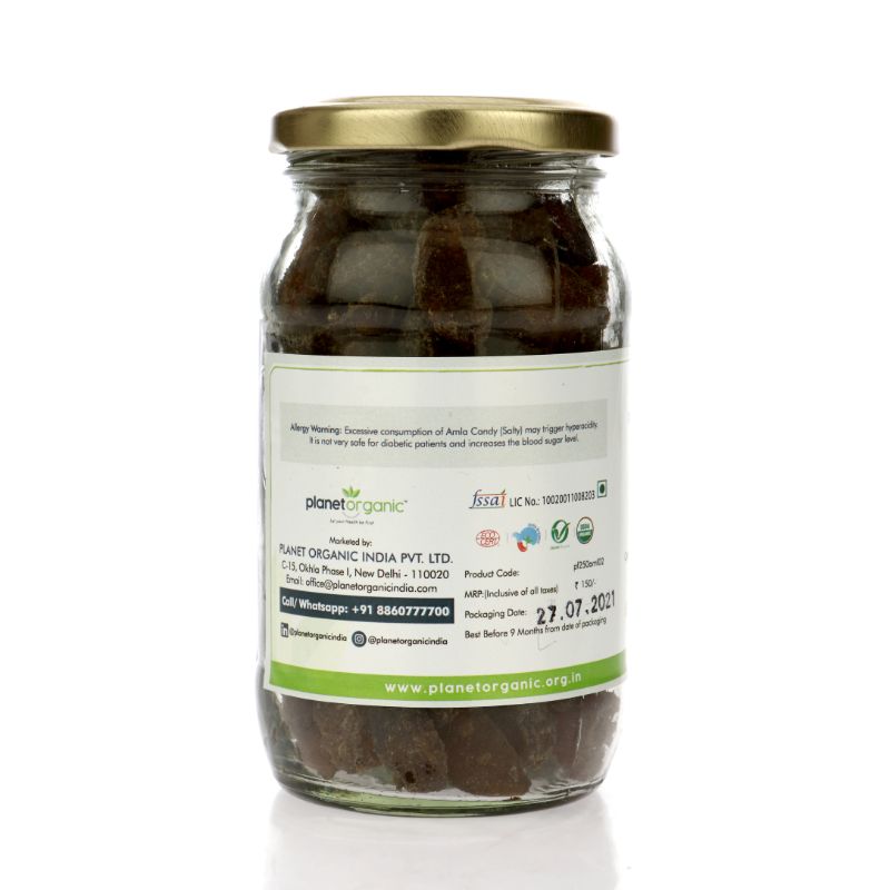 Orgenik: Amla Candy(Salty) from brand Planet Organic