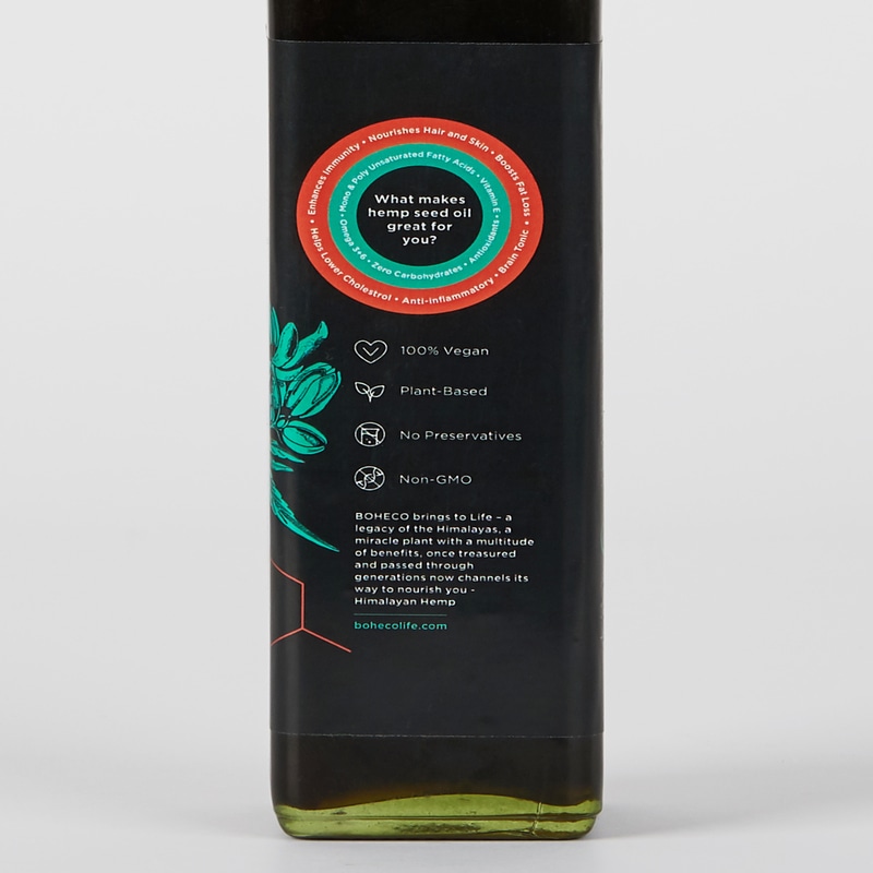 Orgenik: Shop Hemp Seed Oil 250ml from the brand Boheco Life