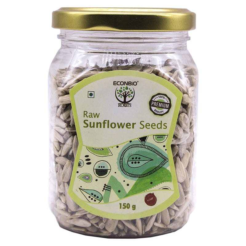 Orgenik: Shop Sunflower Seeds 150g (Pack Of 2) - ECONBIO ROOTS from the brand ECONBIO ROOTS