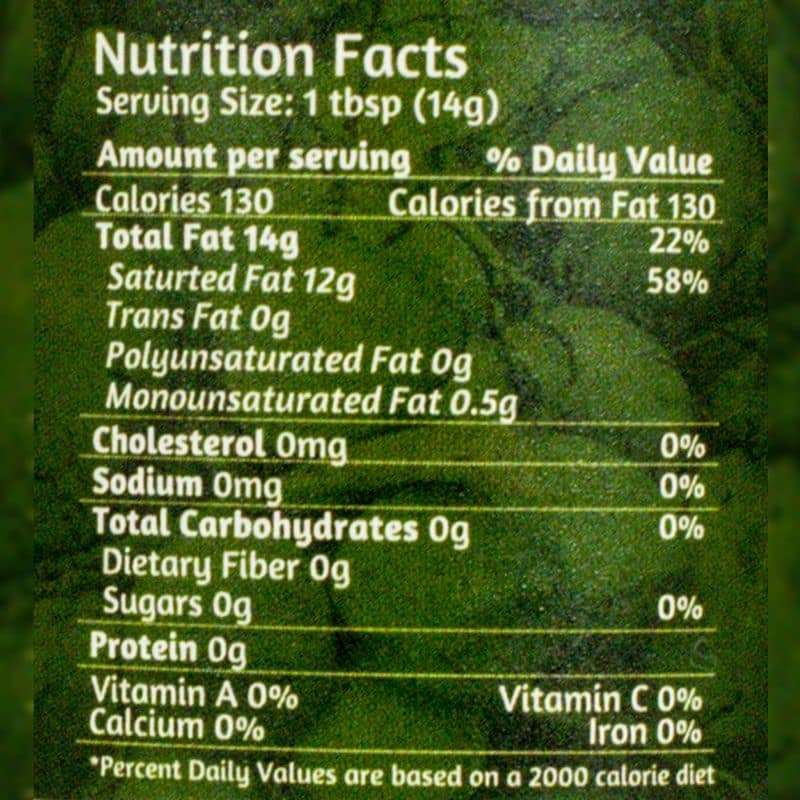 Orgenik: Pure Edible Coconut Oil from brand 18 Herbs Organics