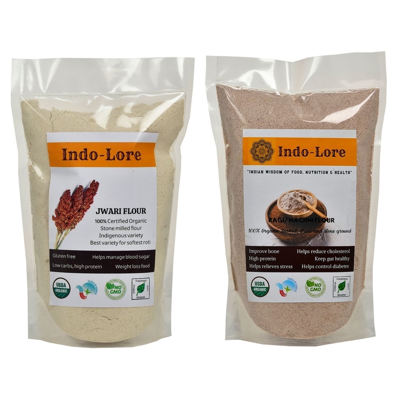 Orgenik: Certified Organic Jowar from brand Indo-Lore