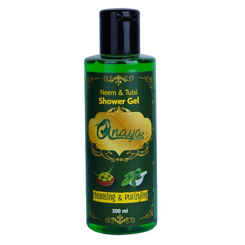 Orgenik: Neem & Tulsi Shower Gel with the Finest Ayurvedic Ingredients from the brand Anaya