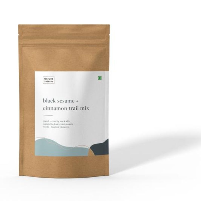 Orgenik: Black Sesame + Cinnamon Trail Mix from brand Nature Therapy
