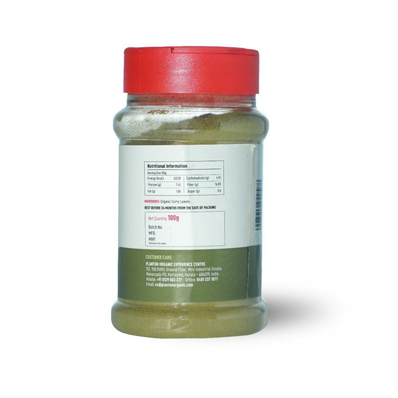 Orgenik: Shop Organic Curry Leaves Powder from brand Plantonorganic