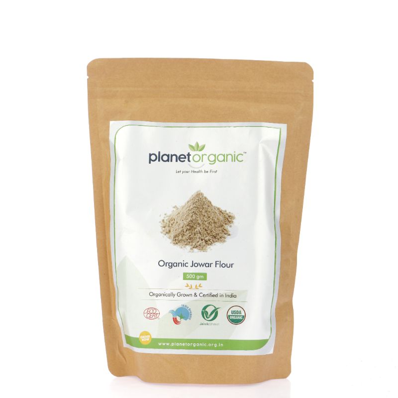 Orgenik: Jowar Flour from brand Planet Organic