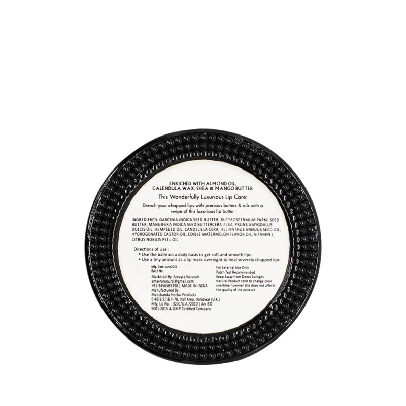 Orgenik: Shop Rati - Watermelon Mandarin Vegan Lip Butter - from the brand Amayra Naturals