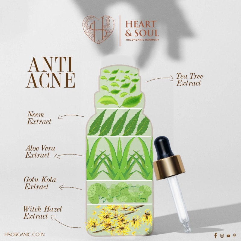Orgenik: Anti Acne Revitalising Serum from brand heart & soul
