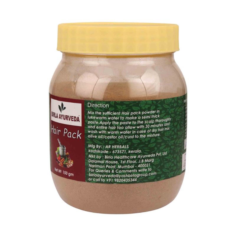 Orgenik: Shop Hair Pack 200gm from the brand Birla Ayurveda