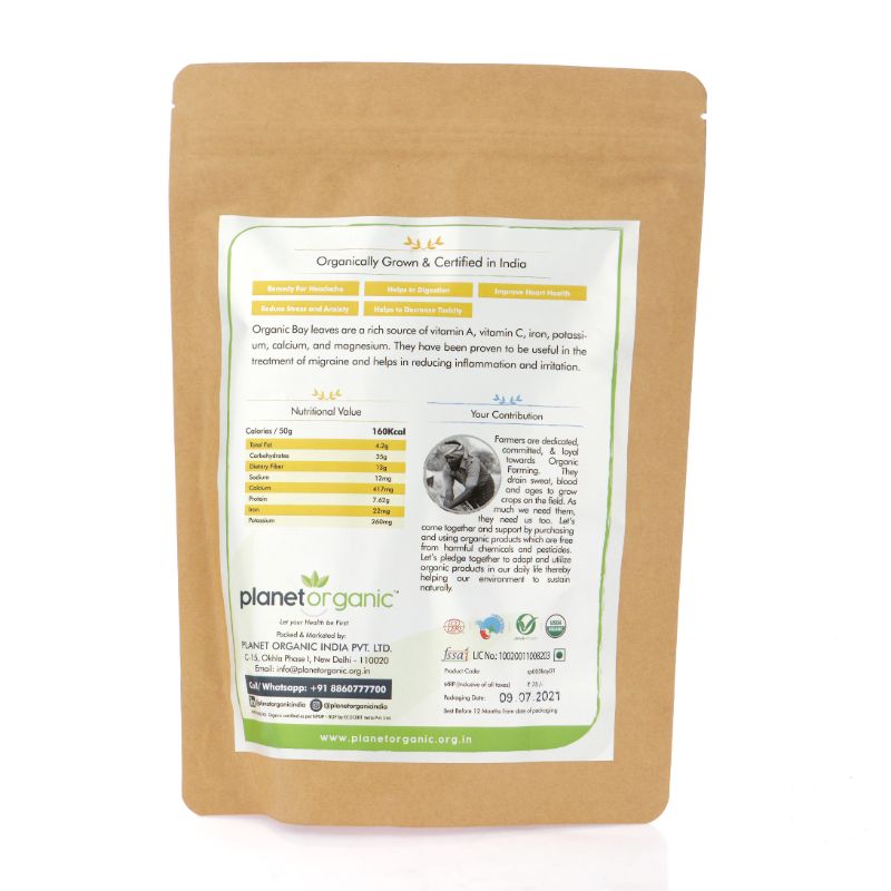 Orgenik: Tejpatta/Bayleaf from brand Planet Organic