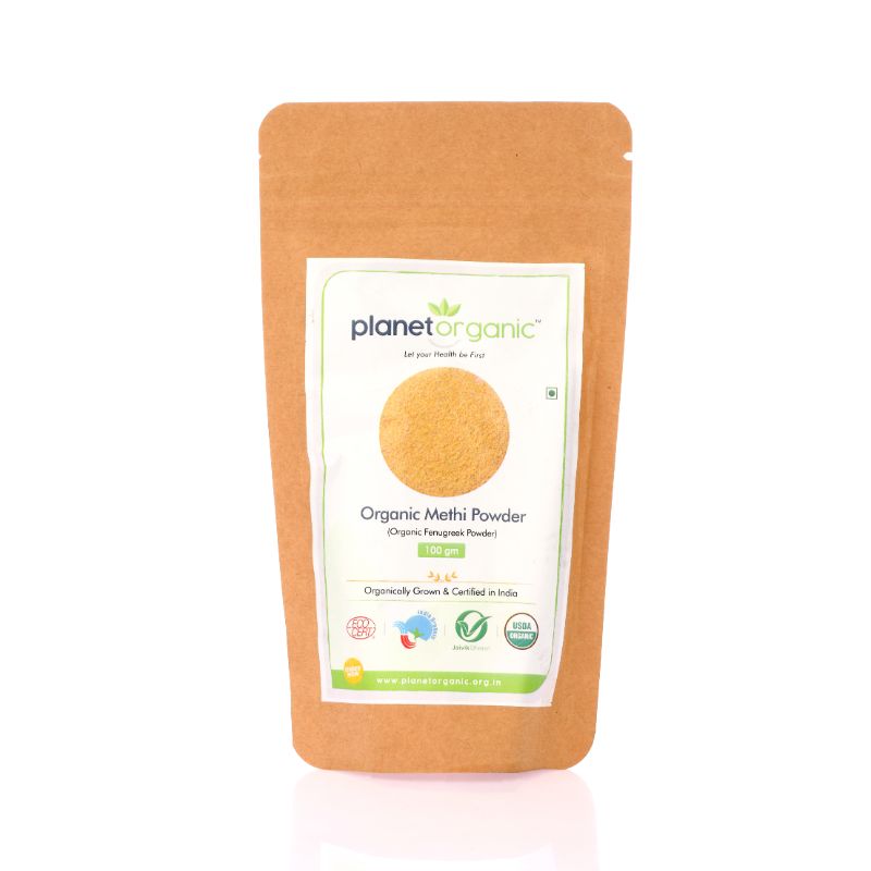 Orgenik: Methi powder from brand Planet Organic