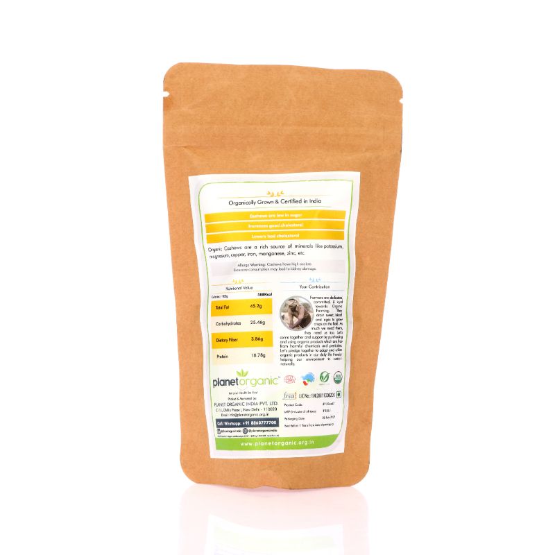 Orgenik: Cashew from brand Planet Organic