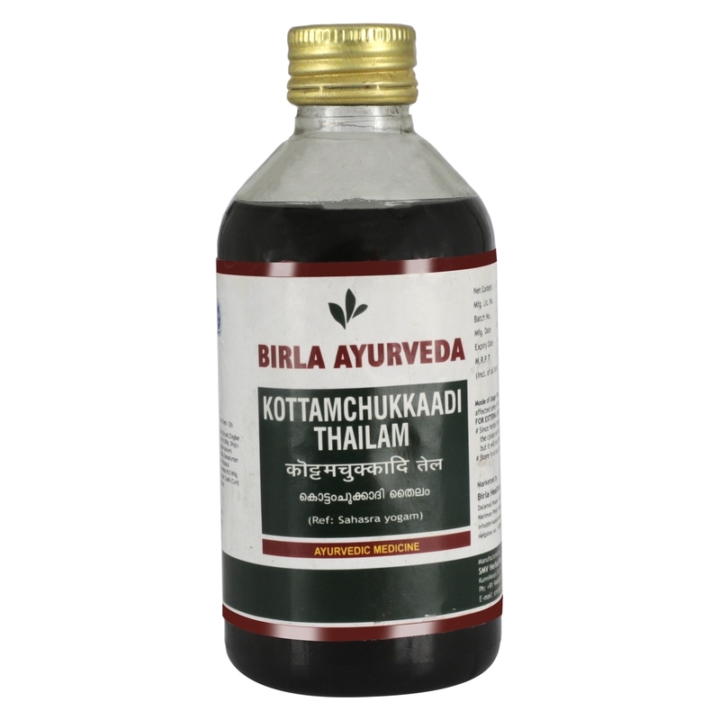 Orgenik: Shop Kottamchukkaadi Thailam from the brand Birla Ayurveda