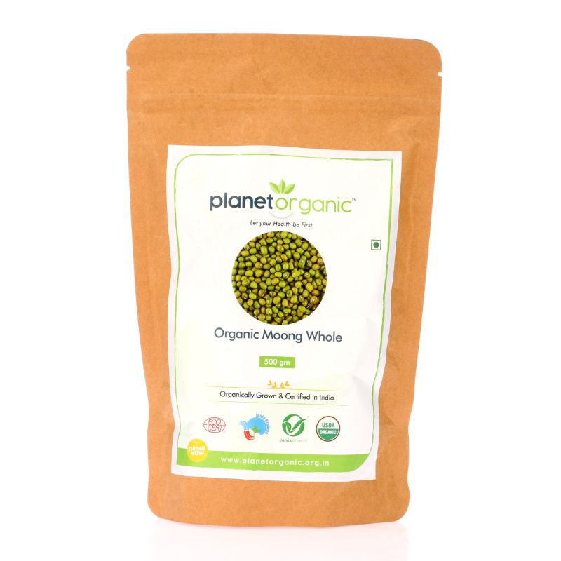 Orgenik: Moong Whole from brand Planet Organic