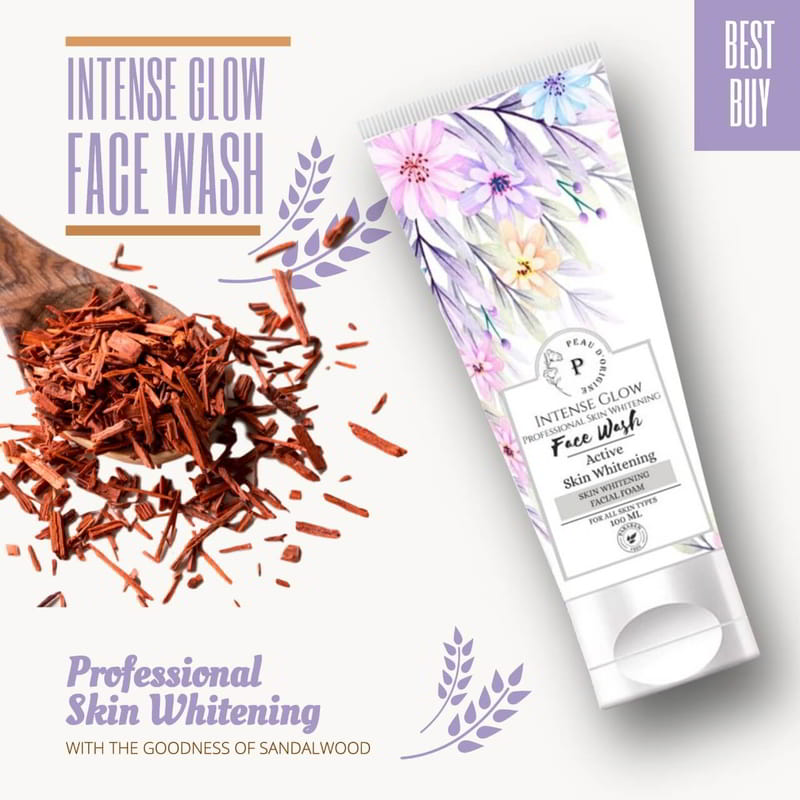 Orgenik: Shop Intense Glow Brightening Face Wash For Oily To Normal Skin from the brand Peau D'origine