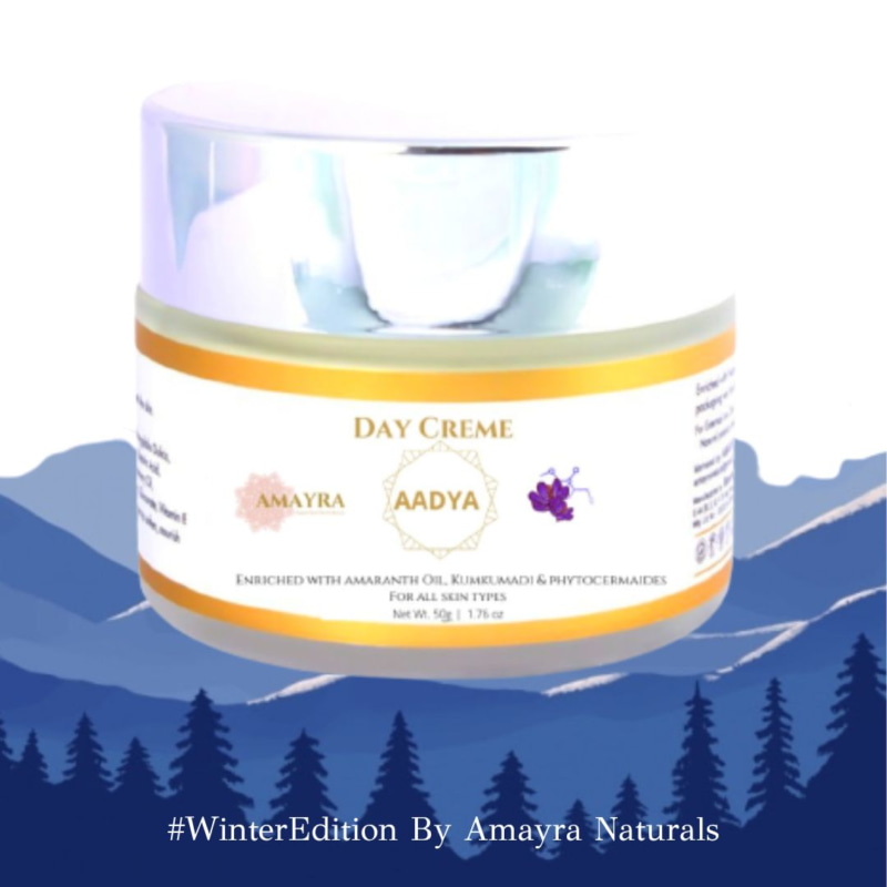 Orgenik: Shop Aadya: Hydrate & Protect Anti Aging & Pollution Defence Day Creme from the brand Amayra Naturals