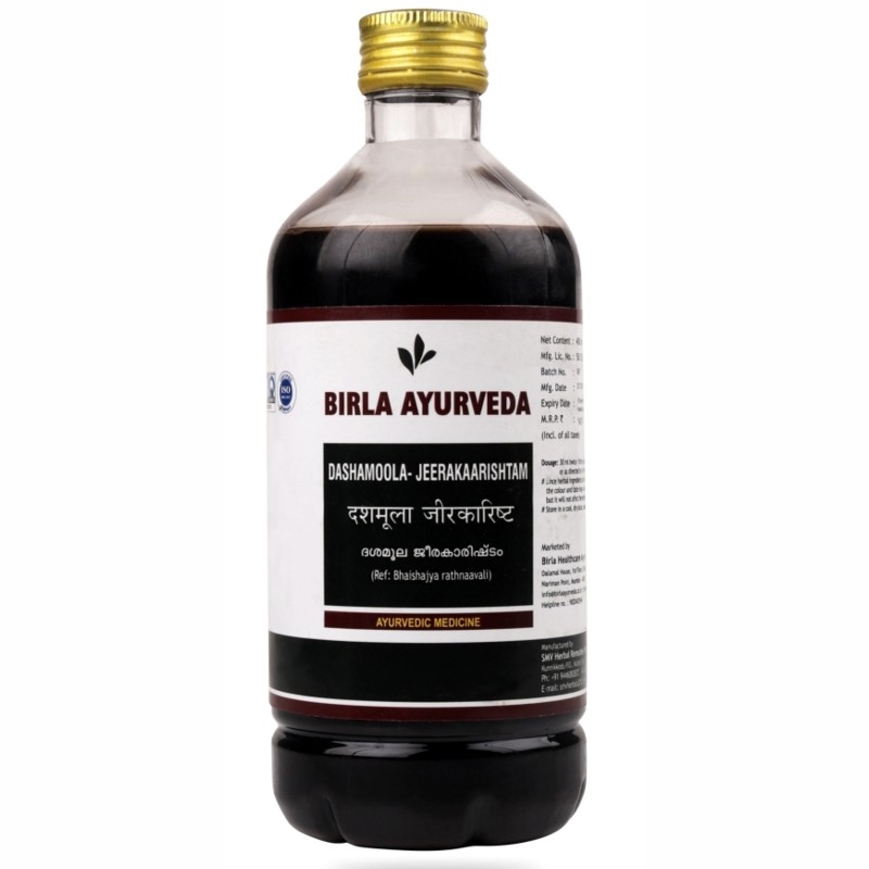 Orgenik: Shop Dashamoola Jeerakaarishtam from the brand Birla Ayurveda